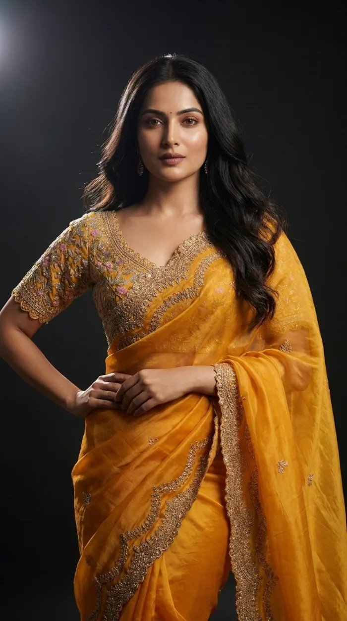 Cora Silk Resham & Cutdana Saree