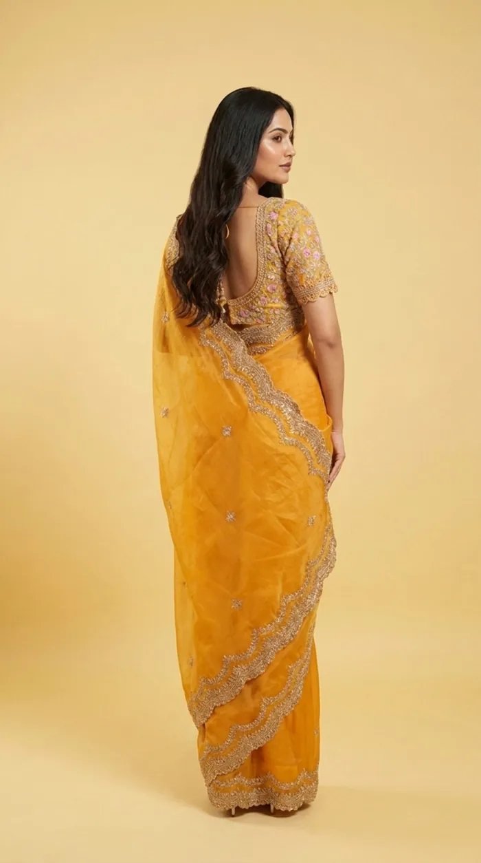 Cora Silk Resham & Cutdana Saree